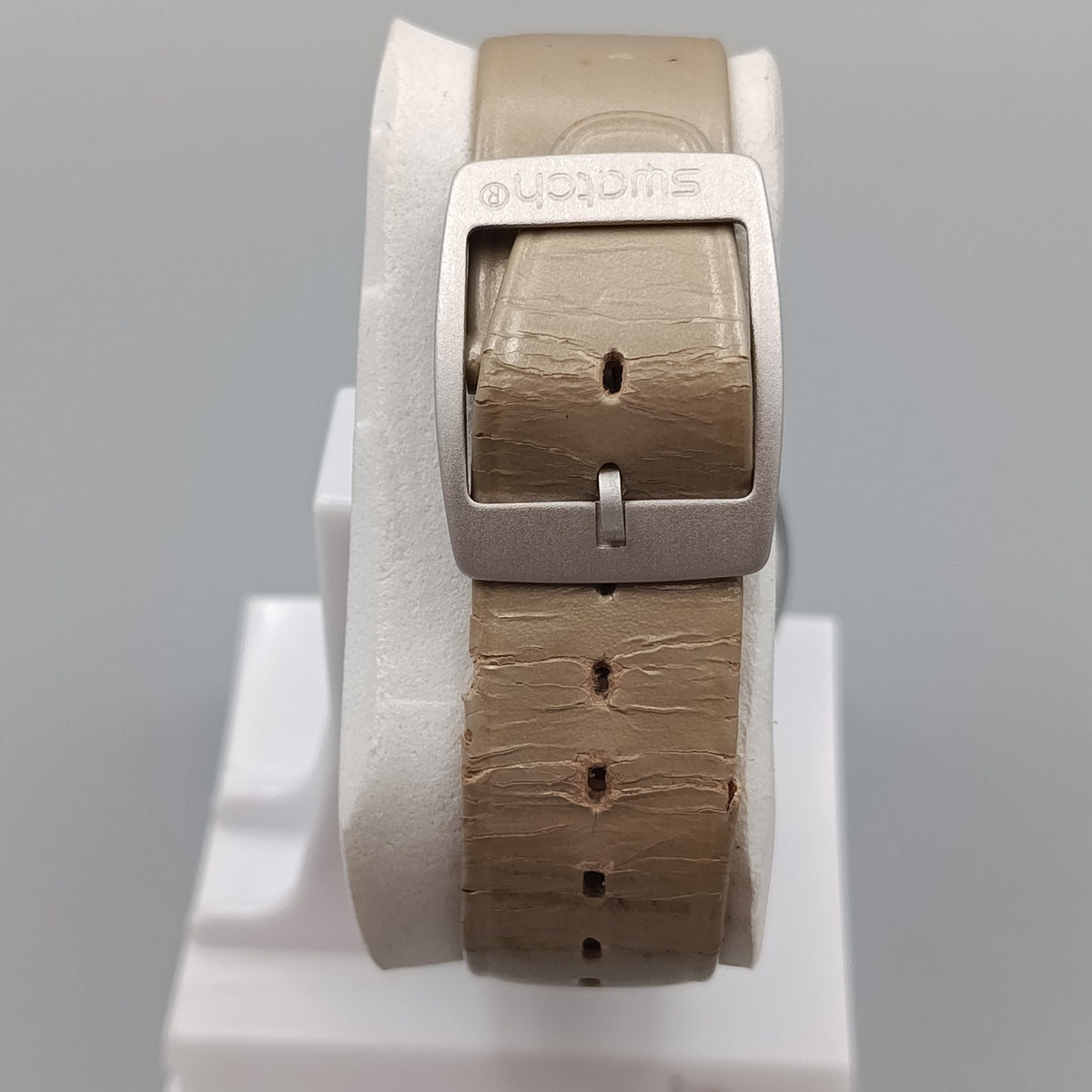 Swatch Damen Uhr – Chronograph mit rosafarbenem Zifferblatt