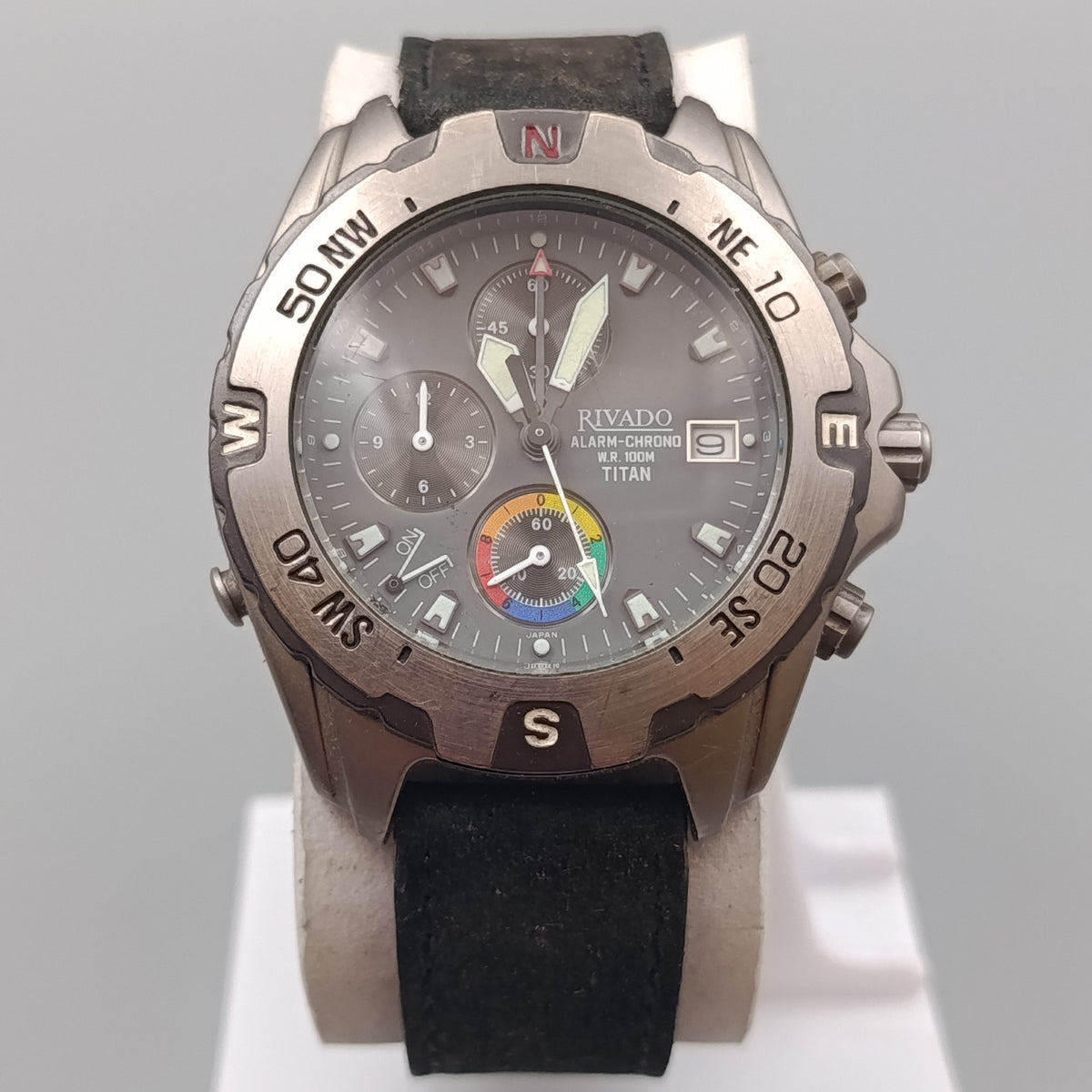 Rivado Herren Uhr – Titan Alarm-Chronograph