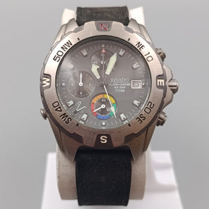 Rivado Herren Uhr – Titan Alarm-Chronograph