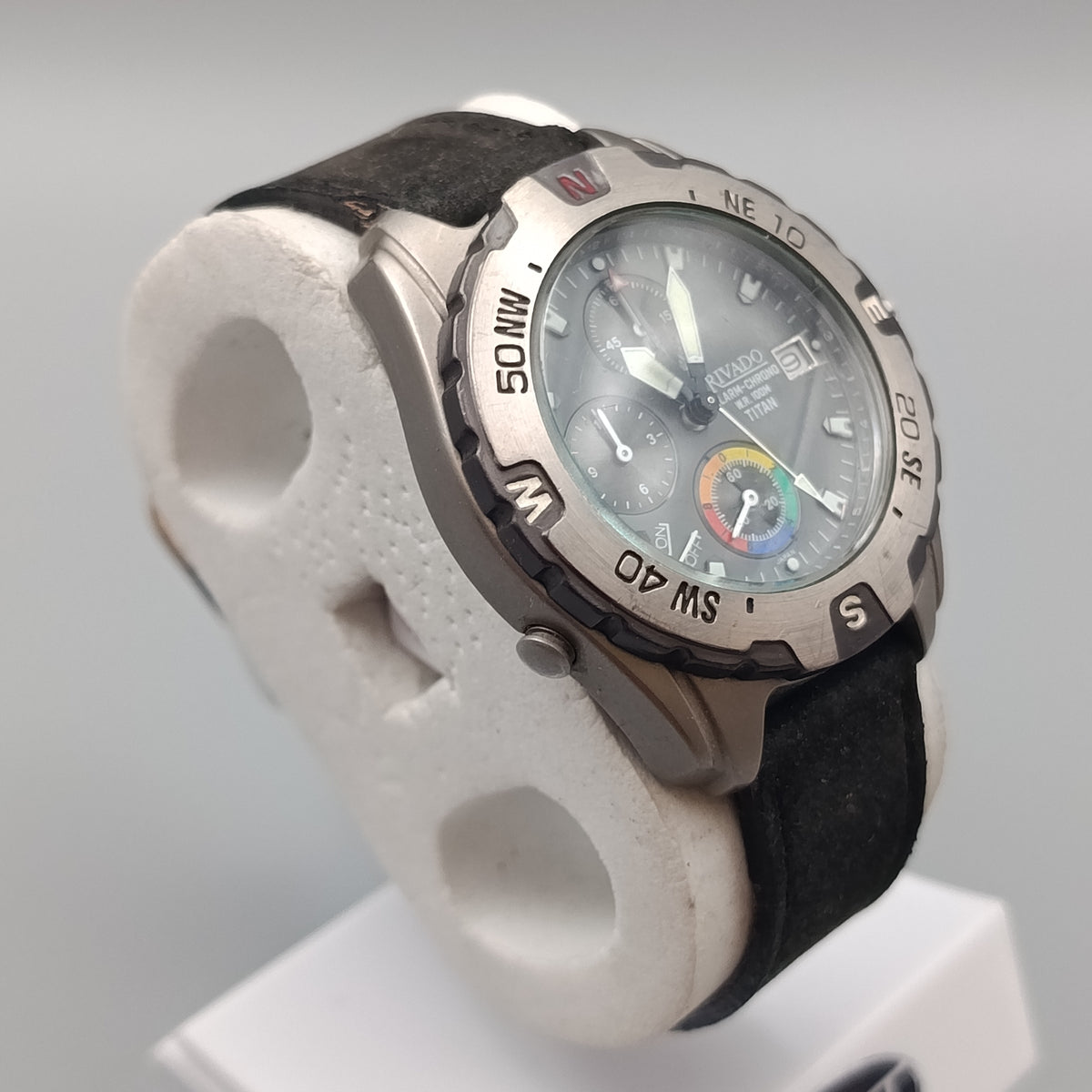 Rivado Herren Uhr – Titan Alarm-Chronograph
