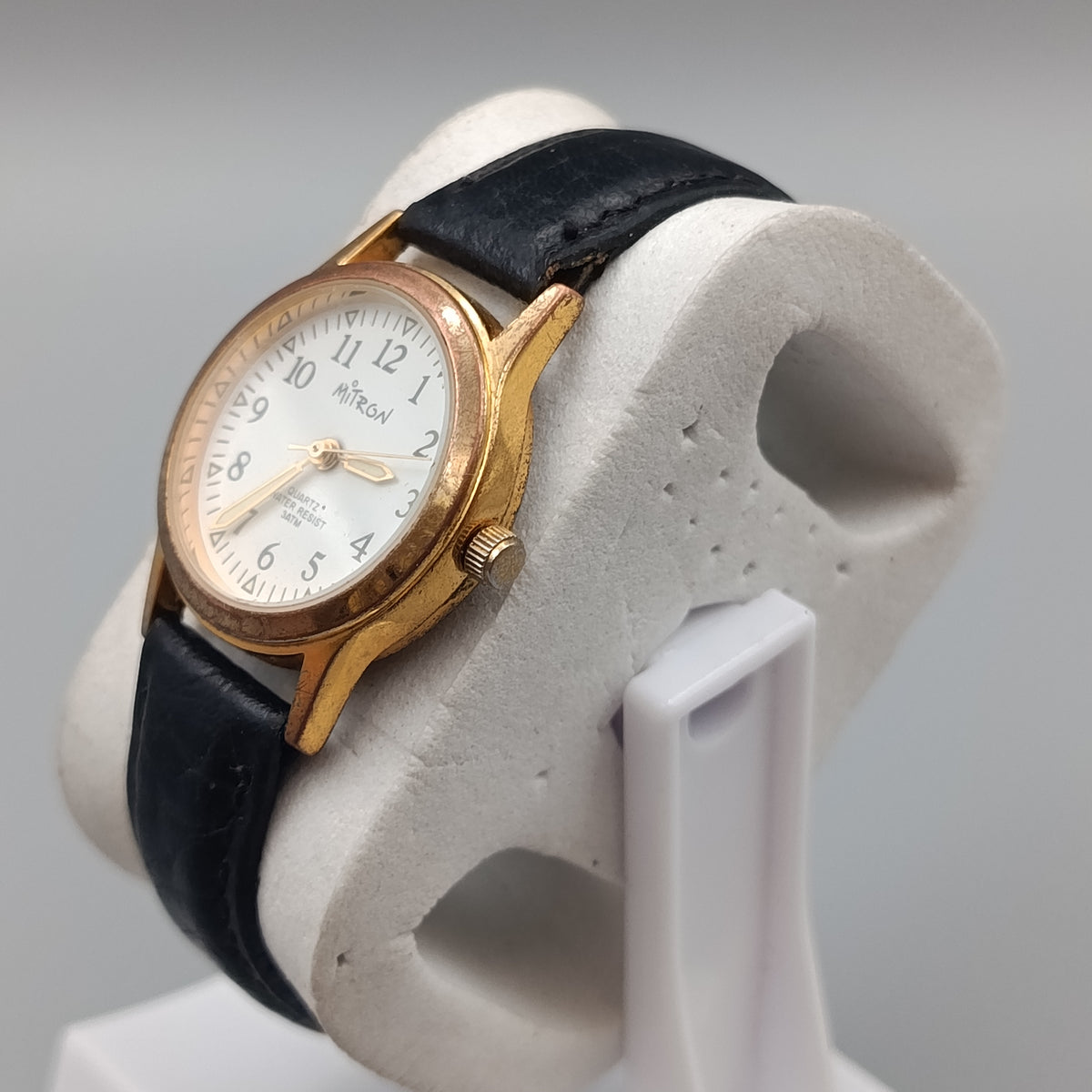 Elegante Mitron Damen Uhr – Vergoldetes Gehäuse