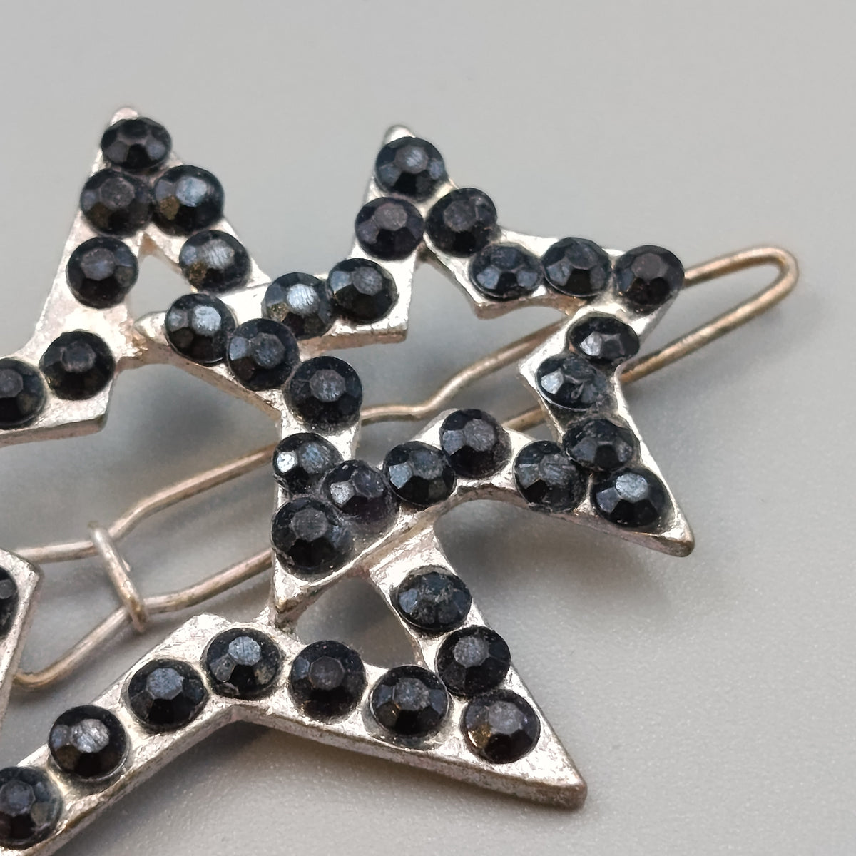 Glitzernde Stern Haarspange mit Strass – Elegant