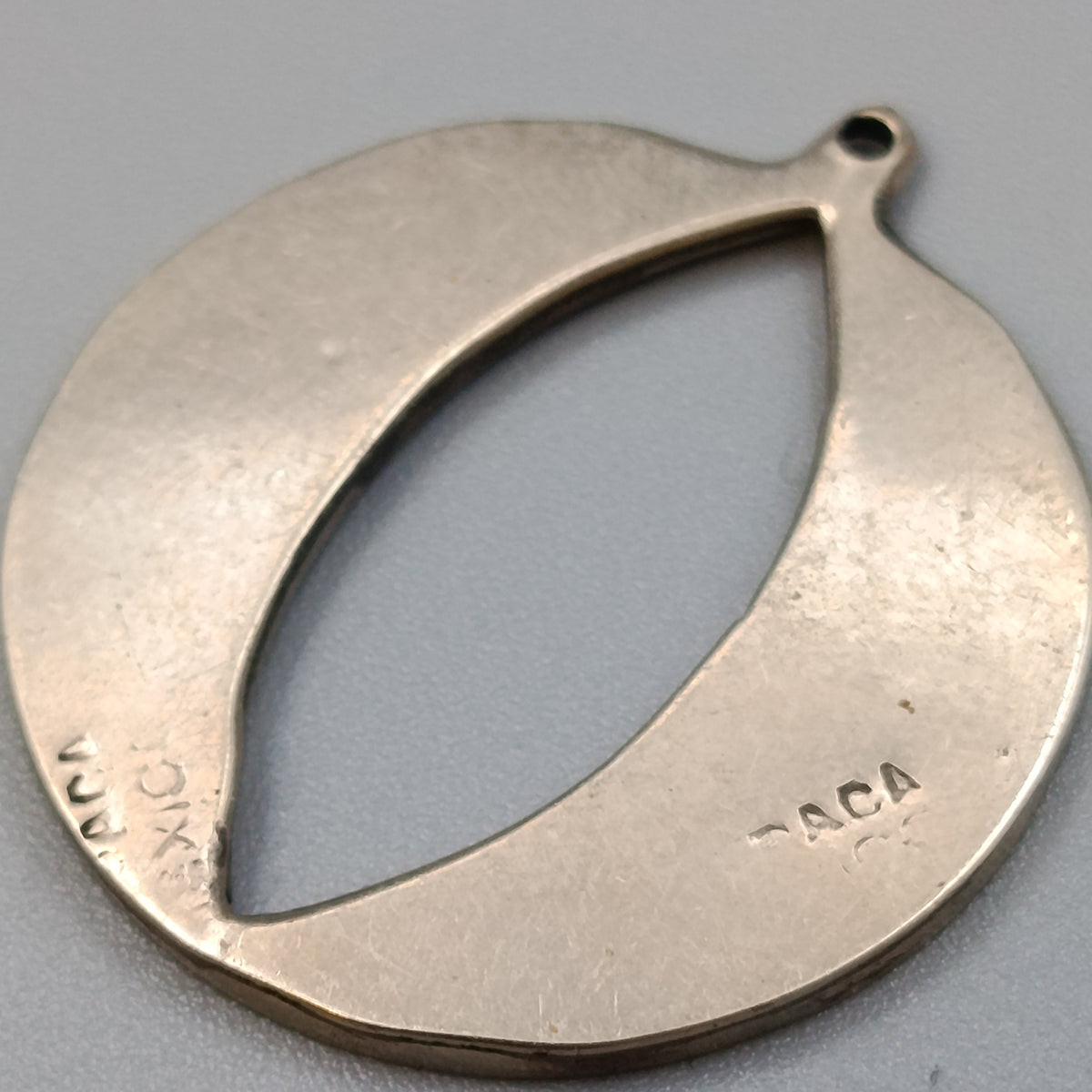 Mexikanischer Taxco Perlmutt Kettenanhänger – Silber 925