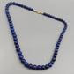 Elegante Lapislazuli Perlenkette – Klassisches Design