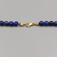 Elegante Lapislazuli Perlenkette – Klassisches Design