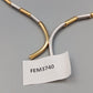 Zweifarbige Design Halskette – Bicolor Look in Gold und Silber