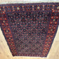 Antik Orientteppich handgeknüpft 153x108 cm Senneh Bidjar naturfarben