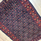 Antik Orientteppich handgeknüpft 153x108 cm Senneh Bidjar naturfarben