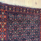 Antik Orientteppich handgeknüpft 153x108 cm Senneh Bidjar naturfarben
