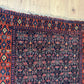 Antik Orientteppich handgeknüpft 153x108 cm Senneh Bidjar naturfarben