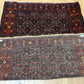 Antik Orientteppich handgeknüpft 153x108 cm Senneh Bidjar naturfarben