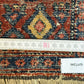 Antik Orientteppich handgeknüpft 153x108 cm Senneh Bidjar naturfarben