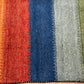 Indischer Gabbeh Orientteppich Handgeknüpft Bunt Gestreift 140x70 cm