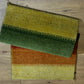Indischer Gabbeh Orientteppich Handgeknüpft Bunt Gestreift 140x70 cm