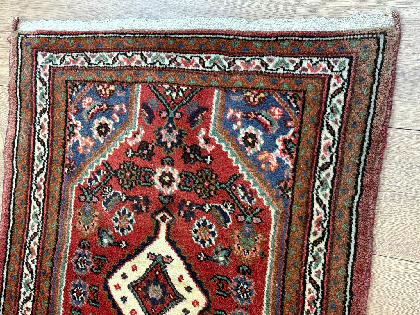 Handgeknüpfter Perser Orientteppich Malayer 96x70 cm