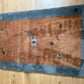 Indischer Gabbeh Teppich Handgeknüpft Terrakotta Blaugrau 160x97 cm
