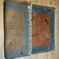 Indischer Gabbeh Teppich Handgeknüpft Terrakotta Blaugrau 160x97 cm