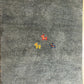 Indischer Gabbeh Teppich Handgeknüpft Dunkelgrün Tiermotive 163x87 cm