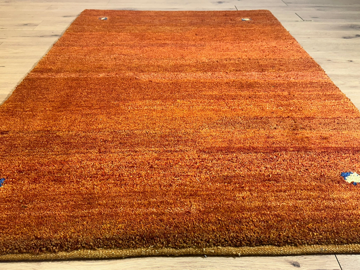 Gabbeh Orientteppich handgeknüpft Indian 183x123 cm
