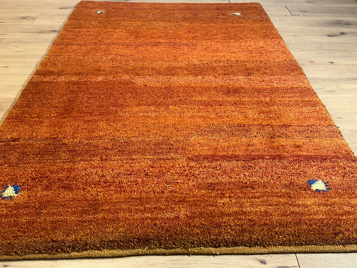 Gabbeh Orientteppich handgeknüpft Indian 183x123 cm