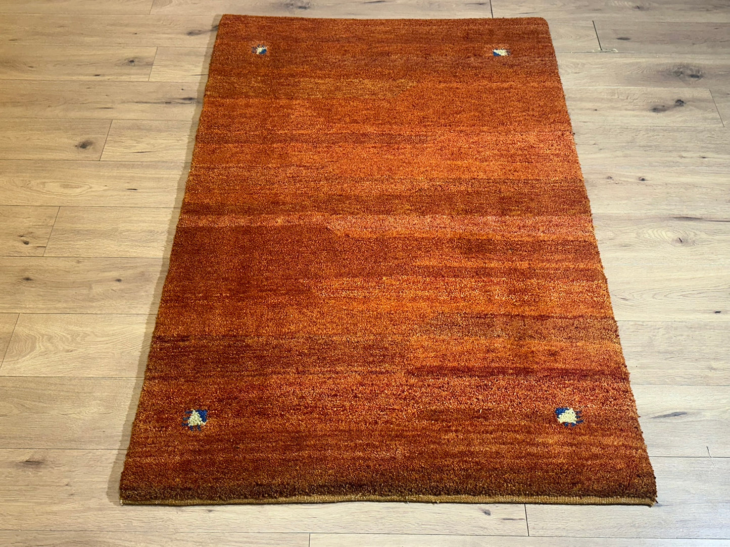 Gabbeh Orientteppich handgeknüpft Indian 183x123 cm
