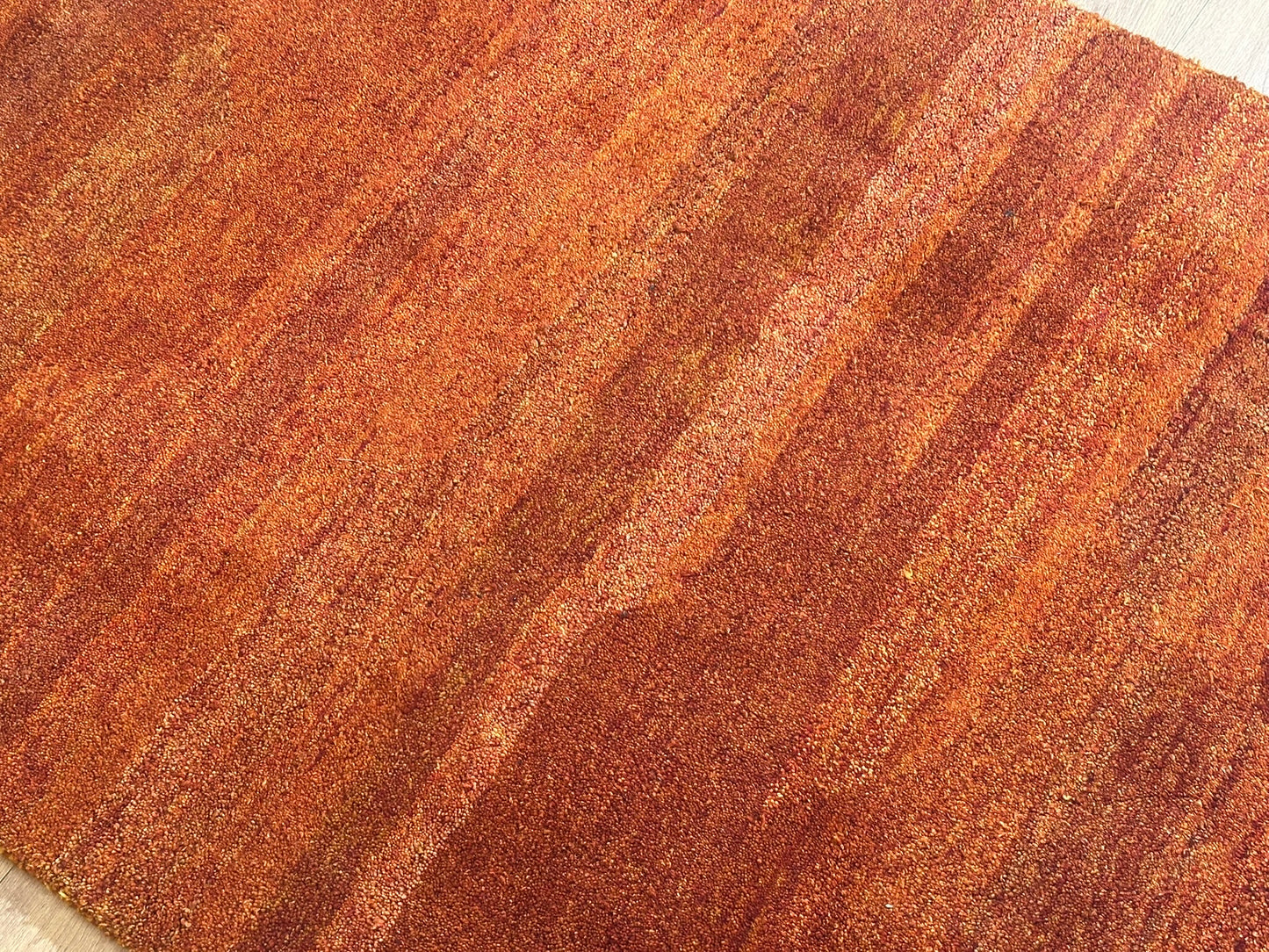 Gabbeh Orientteppich handgeknüpft Indian 183x123 cm