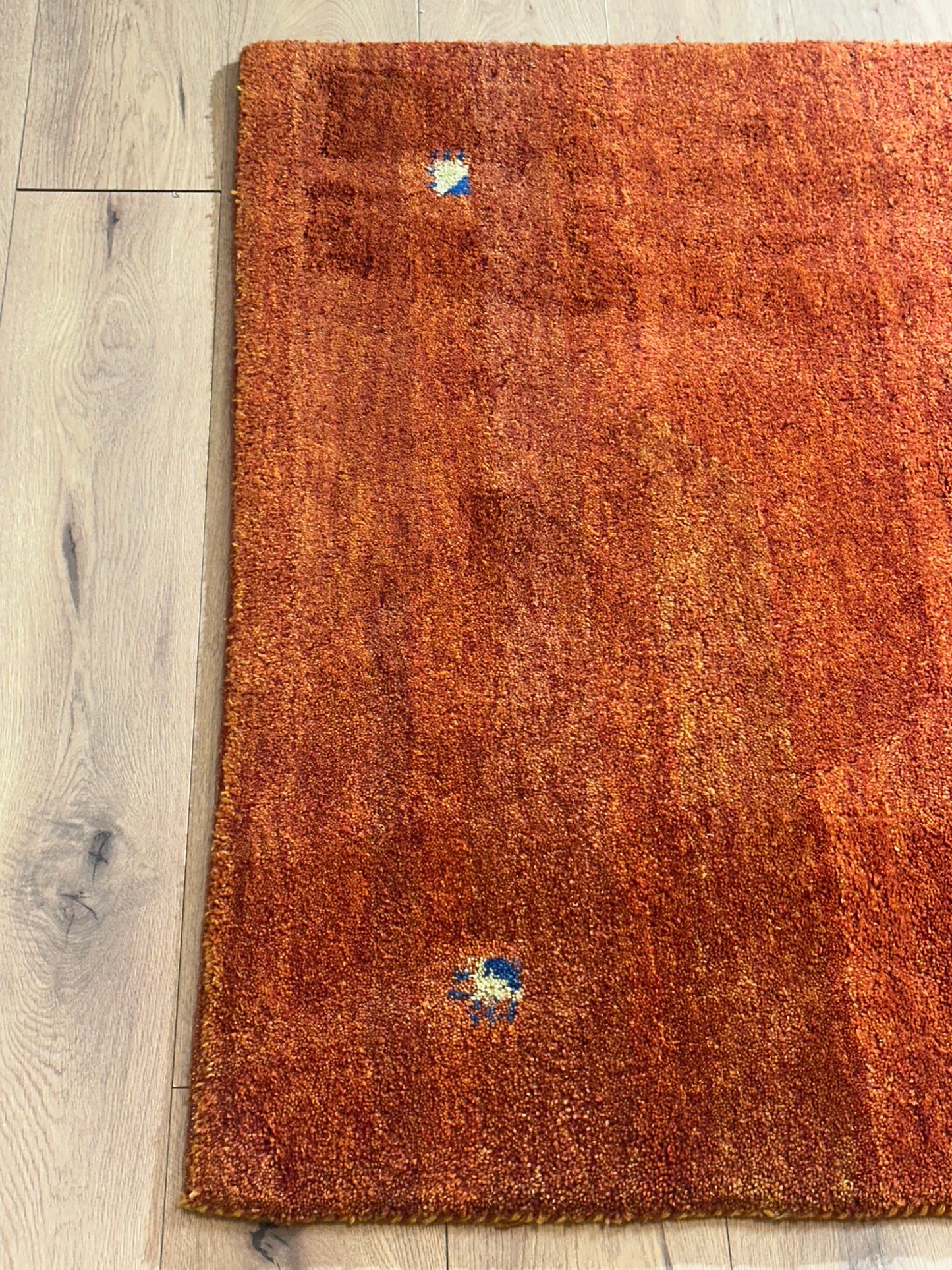 Gabbeh Orientteppich handgeknüpft Indian 183x123 cm