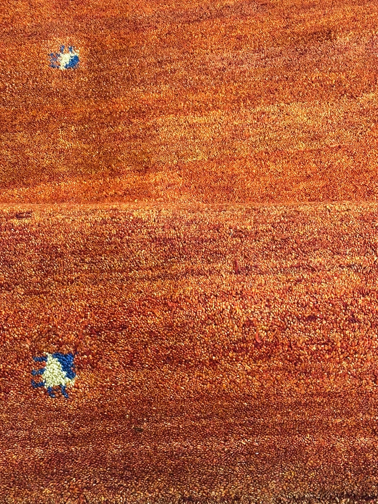 Gabbeh Orientteppich handgeknüpft Indian 183x123 cm