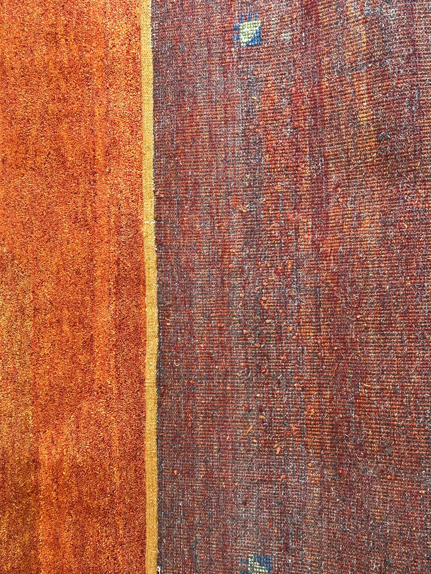 Gabbeh Orientteppich handgeknüpft Indian 183x123 cm