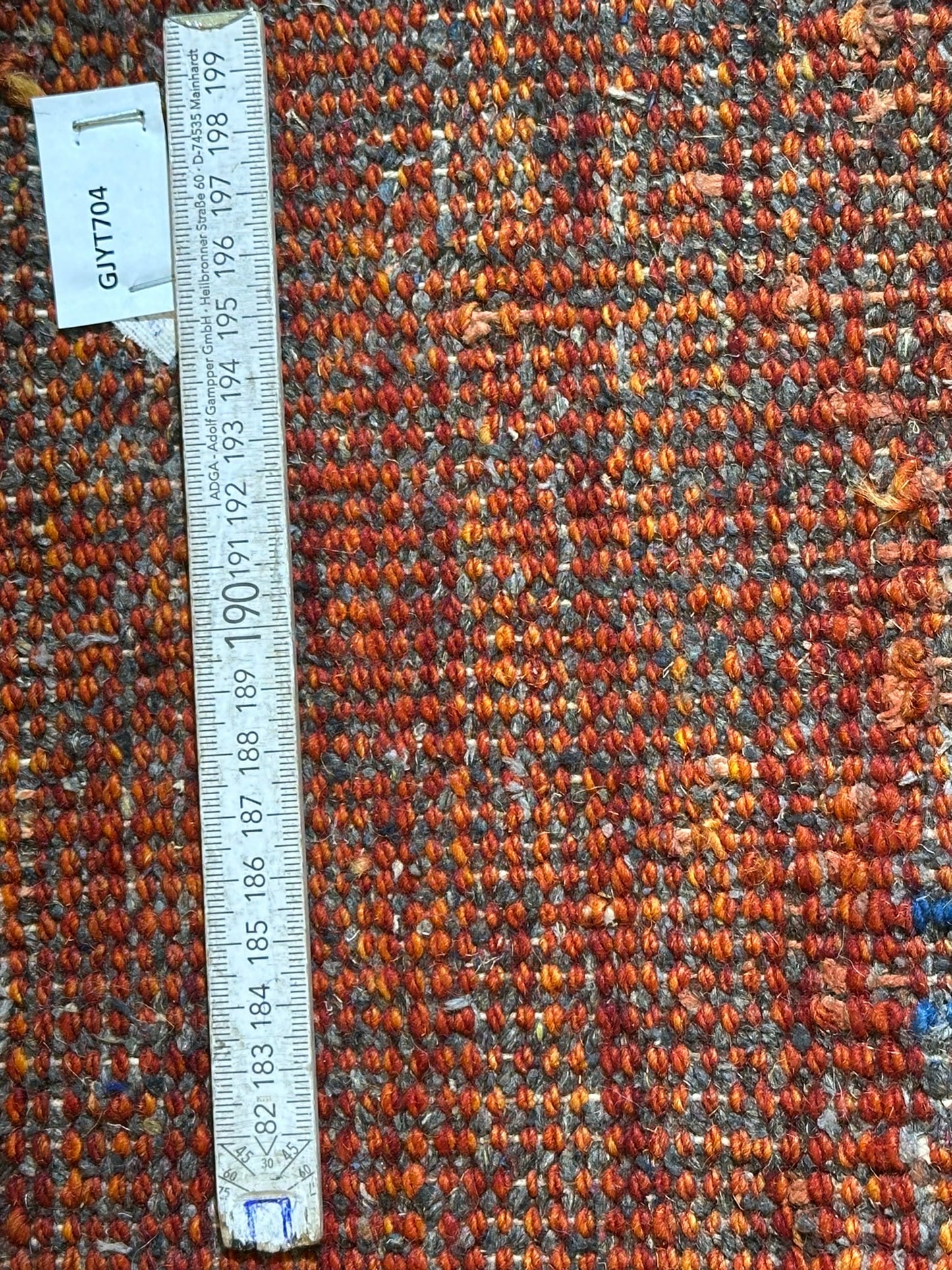 Gabbeh Orientteppich handgeknüpft Indian 183x123 cm