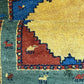 Gabbeh Orientteppich handgeknüpft Indian 155x93 cm
