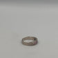 Vintage 925 Silber Ring mit Rosa Edelsteinen