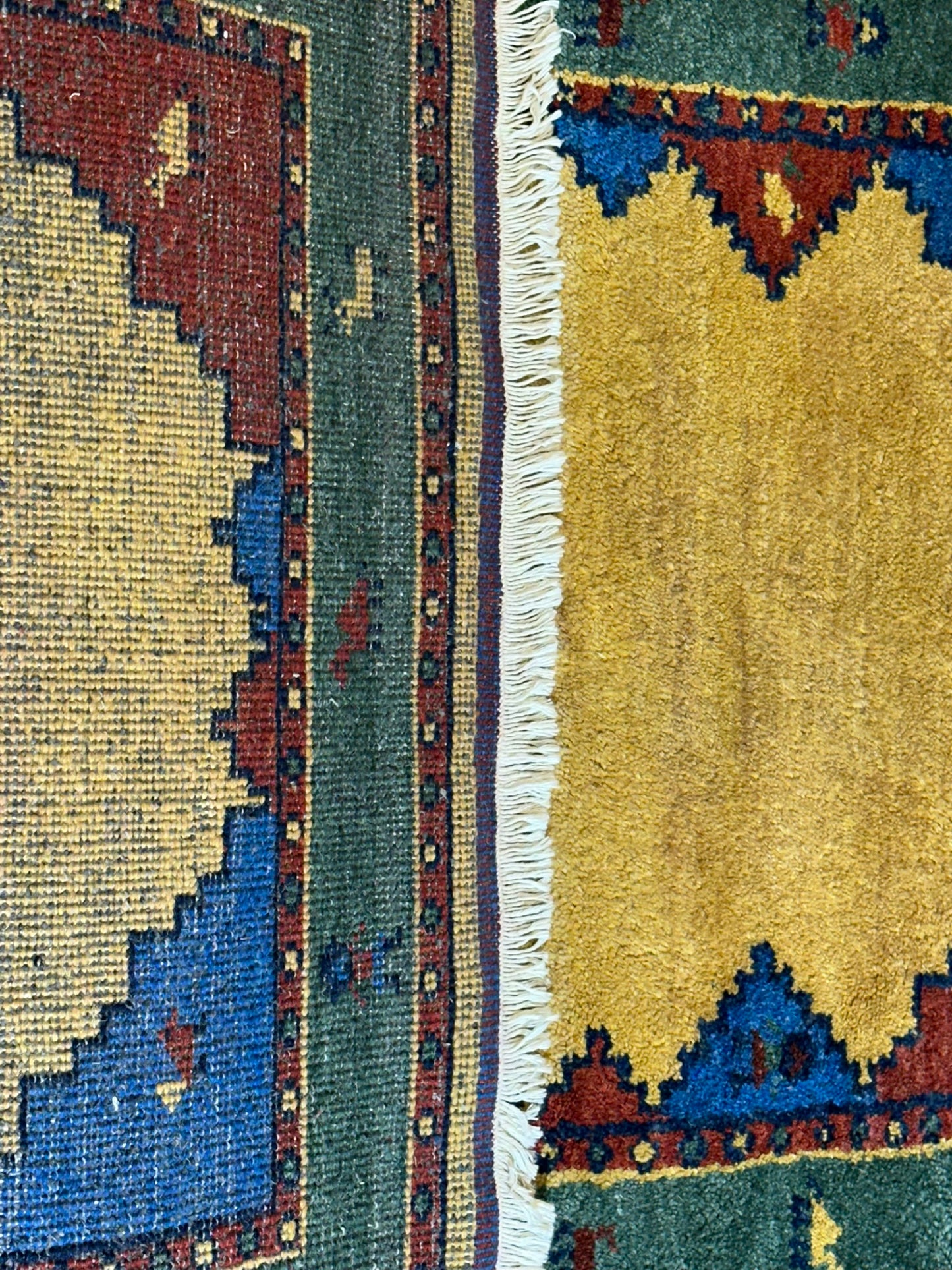 Gabbeh Orientteppich handgeknüpft Indian 155x93 cm