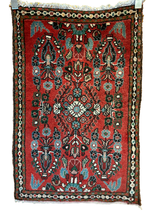 Handgeknüpfter Perser Orientteppich Malayer 95x62 cm