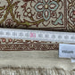 Orientteppich handgeknüpft Hereke 110x68 cm Seide auf Seide