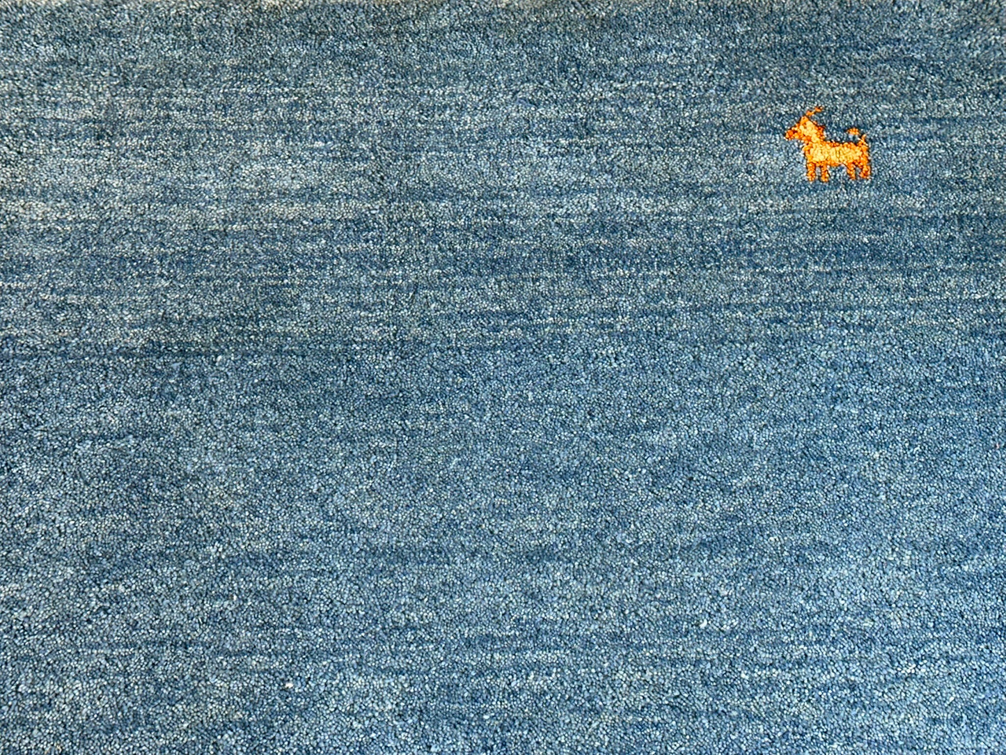 Gabbeh Orientteppich handgeknüpft Indian 160x90 cm