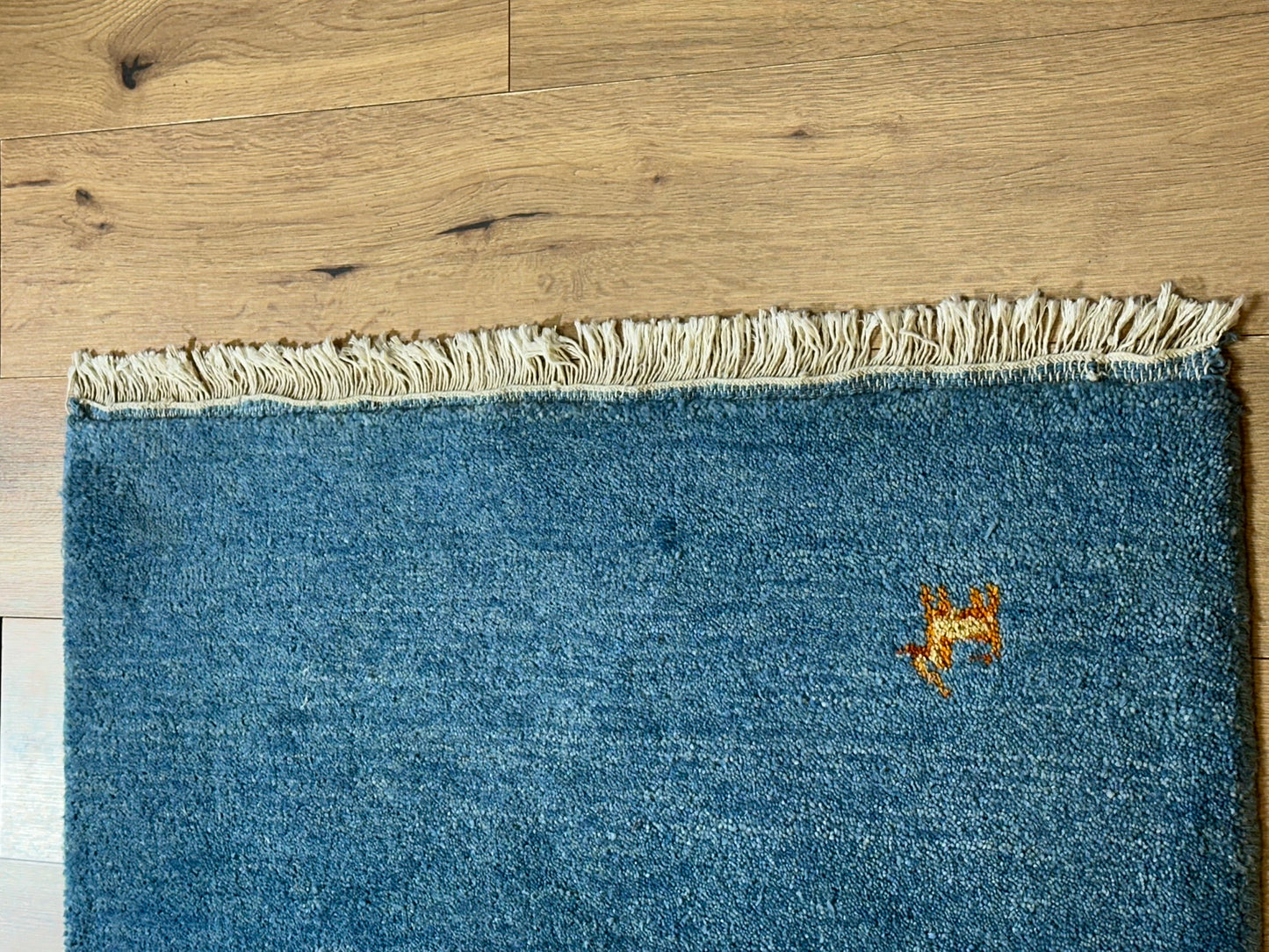 Gabbeh Orientteppich handgeknüpft Indian 160x90 cm