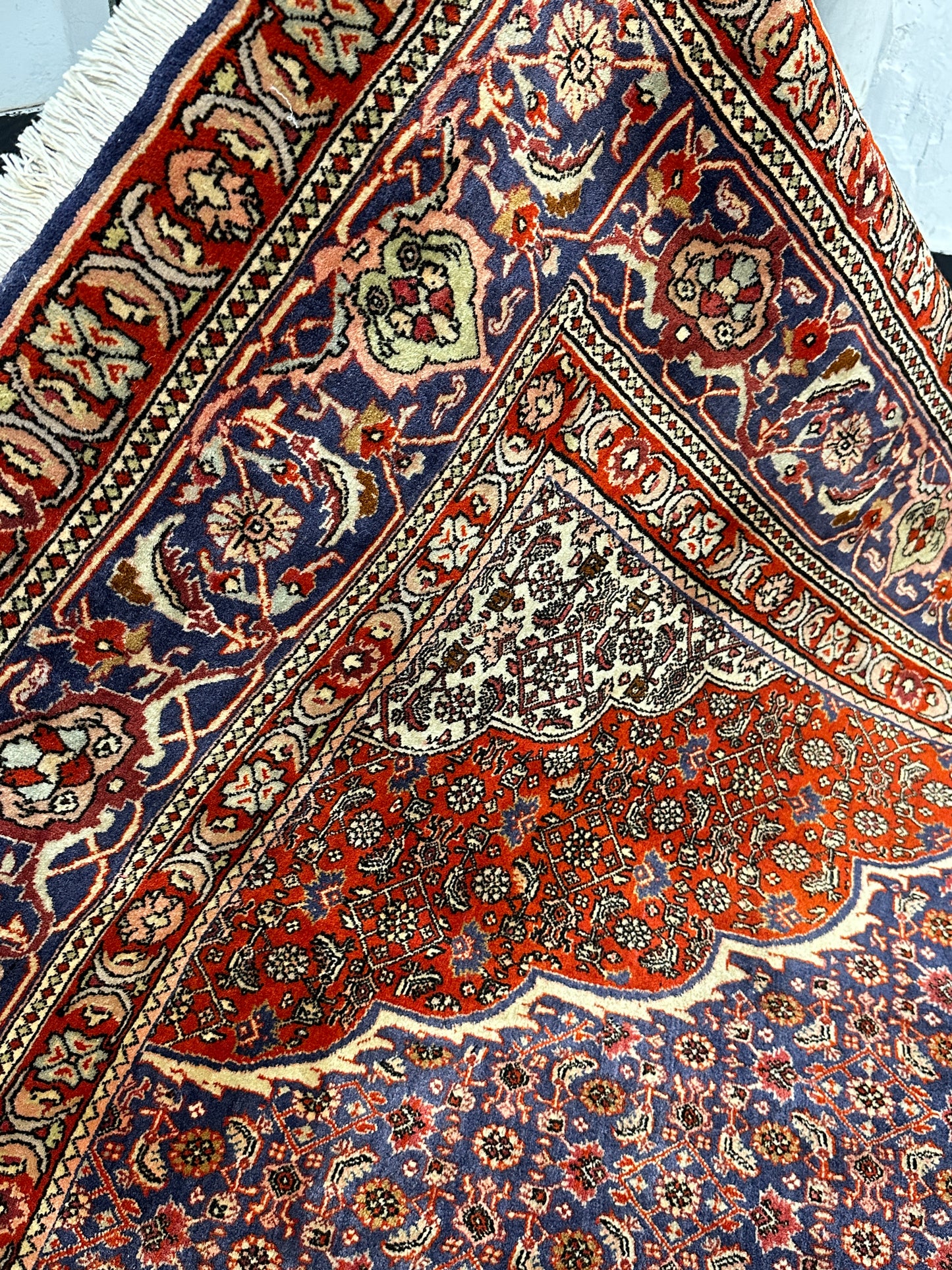 Handgeknüpfter Perser Orientteppich Bidjar Tekkab Medaillon 415x305 cm