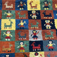 Gabbeh Orientteppich handgeknüpft Indian 160x95 cm