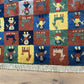 Gabbeh Orientteppich handgeknüpft Indian 160x95 cm