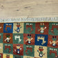 Gabbeh Orientteppich handgeknüpft Indian 160x95 cm
