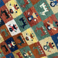 Gabbeh Orientteppich handgeknüpft Indian 160x95 cm