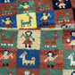 Gabbeh Orientteppich handgeknüpft Indian 160x95 cm