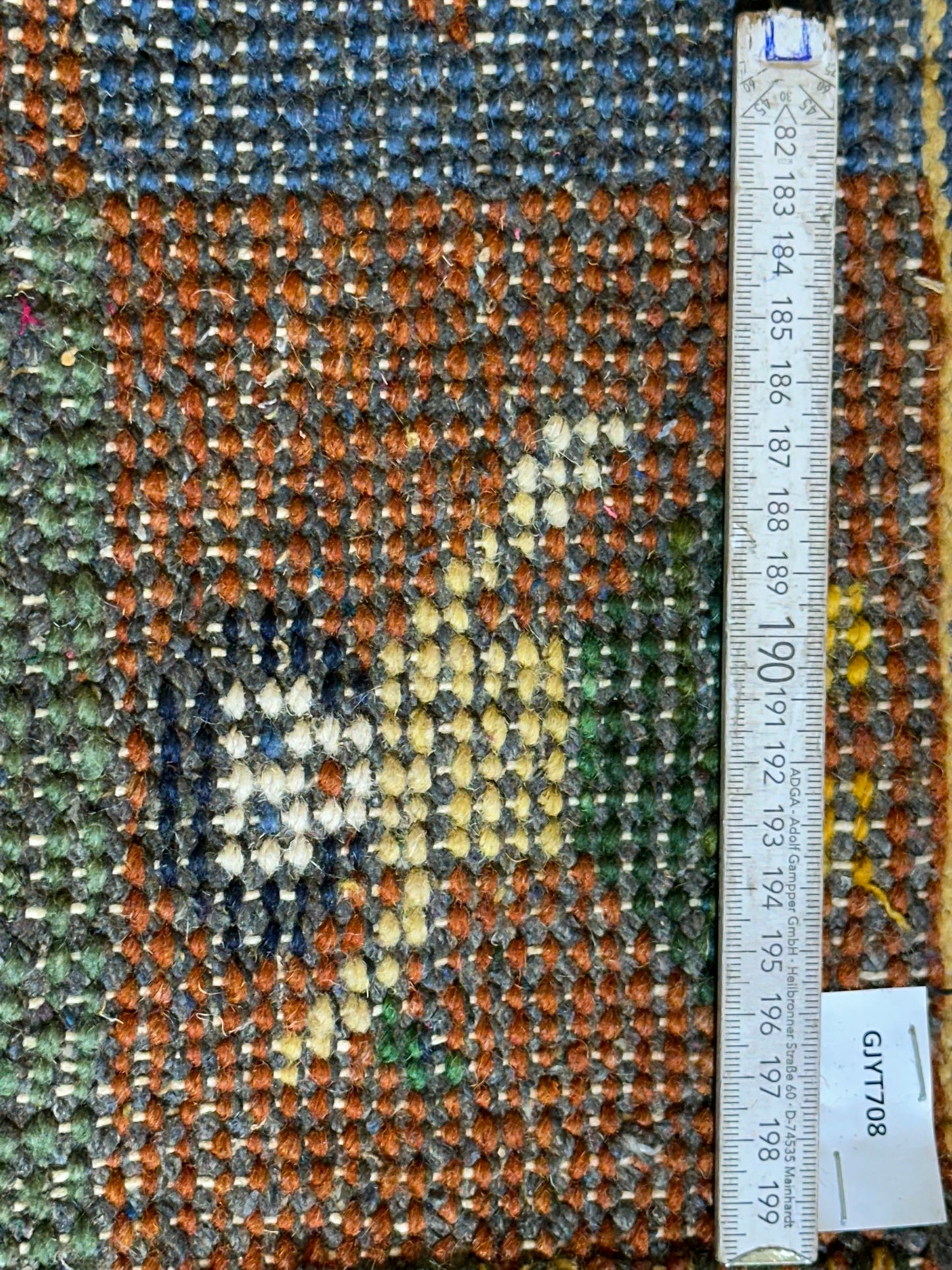 Gabbeh Orientteppich handgeknüpft Indian 160x95 cm