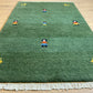 Gabbeh Orientteppich handgeknüpft Indian 160x90 cm