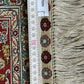 Orientteppich handgeknüpft Hereke 126x95 cm Seide auf Seide