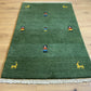 Gabbeh Orientteppich handgeknüpft Indian 160x90 cm