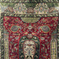 Orientteppich handgeknüpft Hereke 125x78 cm Seide auf Seide
