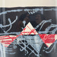 Abstraktes Acrylbild-Gemälde 77x40cm