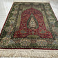Orientteppich handgeknüpft Hereke 125x78 cm Seide auf Seide
